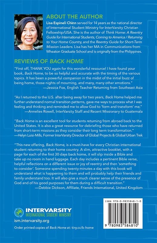 Back Home - Daily Reflections on Reentry - Image 2